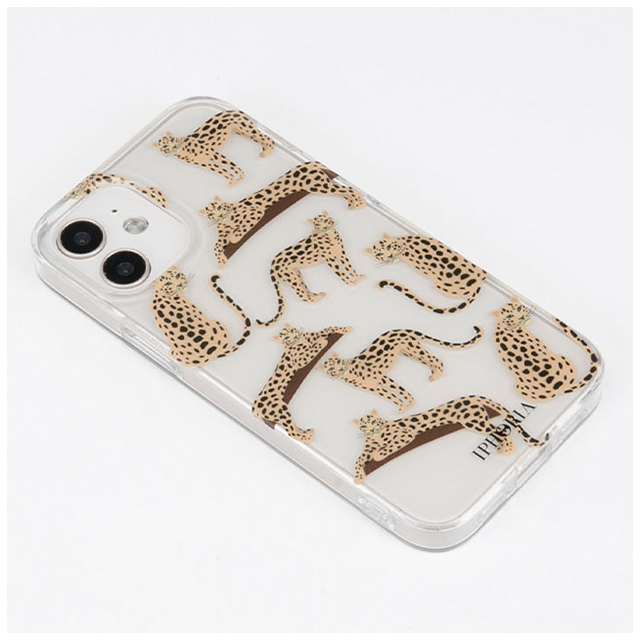 【iPhone12 mini ケース】Transparent Leopard Mosaicサブ画像