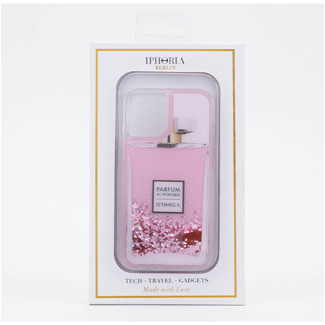 【iPhone12 mini ケース】Liquid Case (Perfume au Portable Pink Glitter)サブ画像
