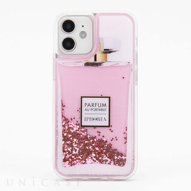 【iPhone12/12 Pro ケース】Liquid Case (Perfume au Portable Pink Glitter)
