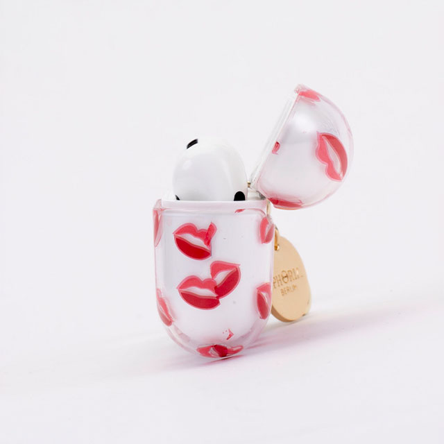 【AirPods Pro(第1世代) ケース】Key Chain Airpods Pro Case (Lips Print)サブ画像