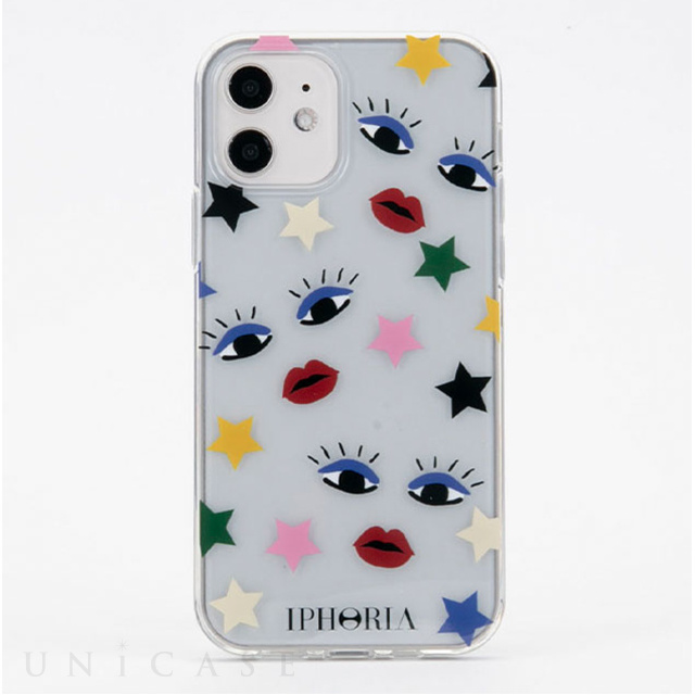 【iPhone12/12 Pro ケース】Face ＆ Stars
