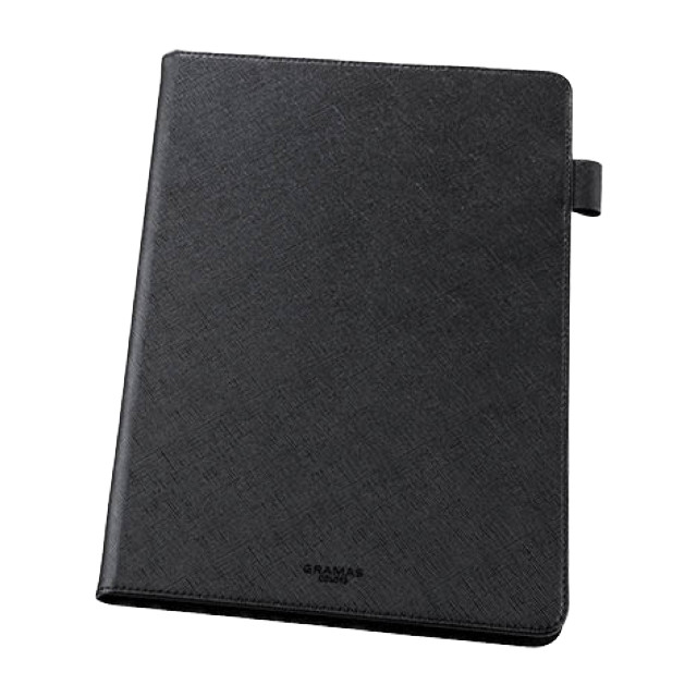 【iPad(10.2inch)(第9/8/7世代) ケース】“EURO Passione” Book PU Leather Case (Black)goods_nameサブ画像