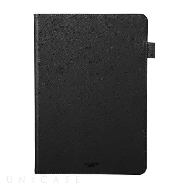 【iPad(10.2inch)(第9/8/7世代) ケース】“EURO Passione” Book PU Leather Case (Black)