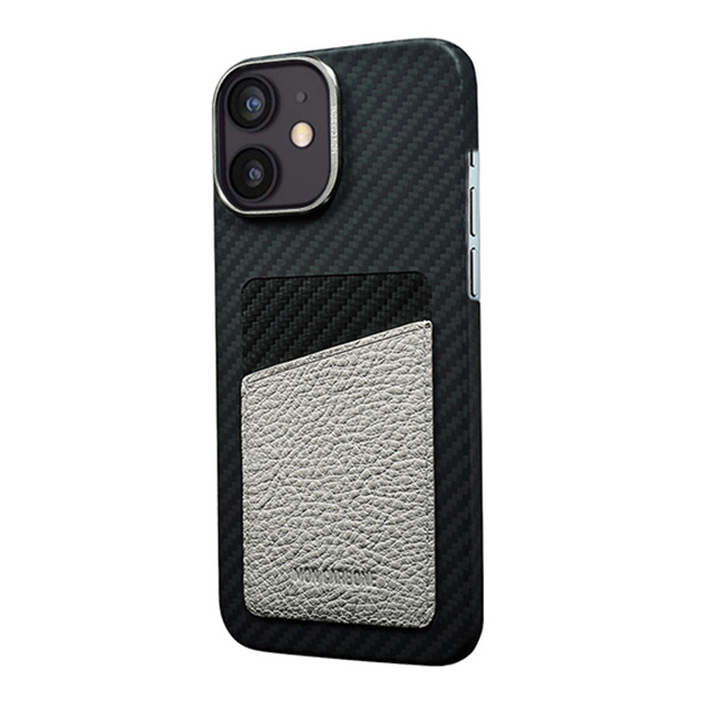 【iPhone12/12 Pro ケース】HOVERSKIN (White Nappa Leather)goods_nameサブ画像