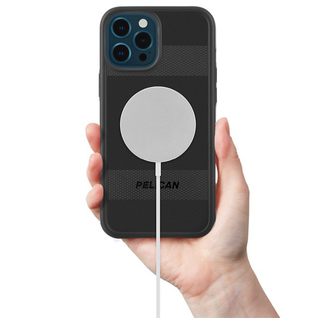【iPhone12/12 Pro ケース】MagSafe対応・抗菌・耐衝撃ケース Protector (Black)サブ画像
