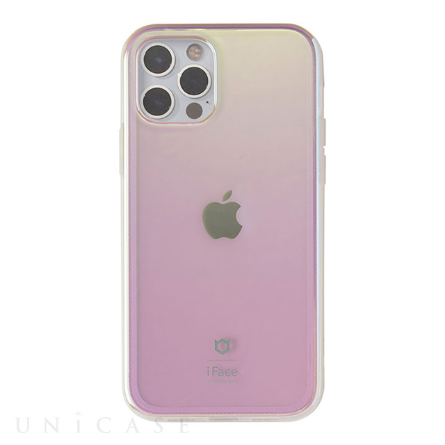 【iPhone12 Pro Max ケース】iFace Glastonケース (コットンキャンディ/ピンク)