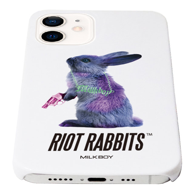 【iPhone12/12 Pro ケース】ホワイトケース (Riot Rabbits WH)goods_nameサブ画像