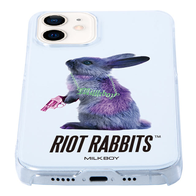 【iPhone12/12 Pro ケース】クリアケース (Riot Rabbits)goods_nameサブ画像