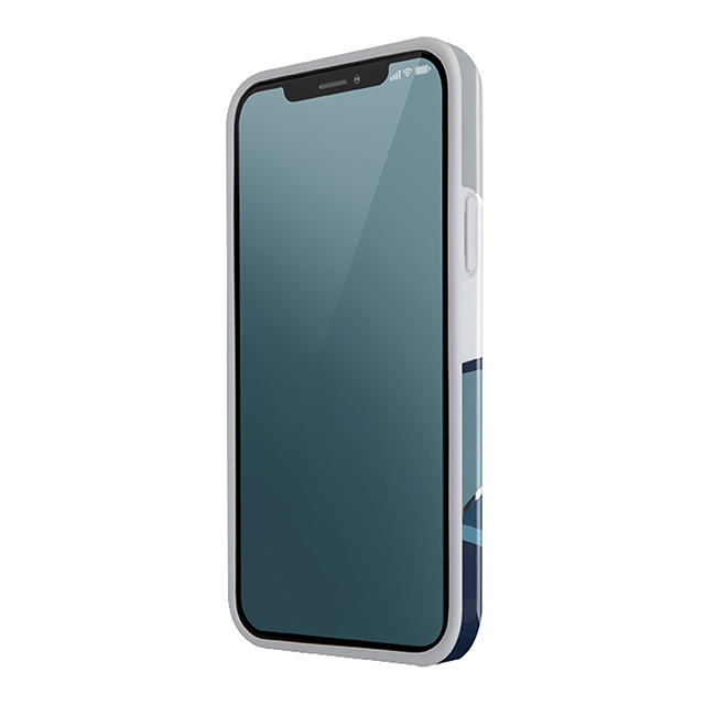 【iPhone12 mini ケース】COEHL CIEL IML技術を採用 耐衝撃ハイブリット素材採用 内側にマイクロファイバー 衝撃にも傷に強い ハードケース (ブルー)サブ画像