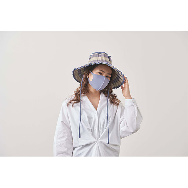 デザイナーズパックマスクANYe [持続冷感(涼感)･W抗菌･防臭･360度ストレッチ性能･日本製] [2021年春夏モデル] レディース (ラベンダー)サブ画像