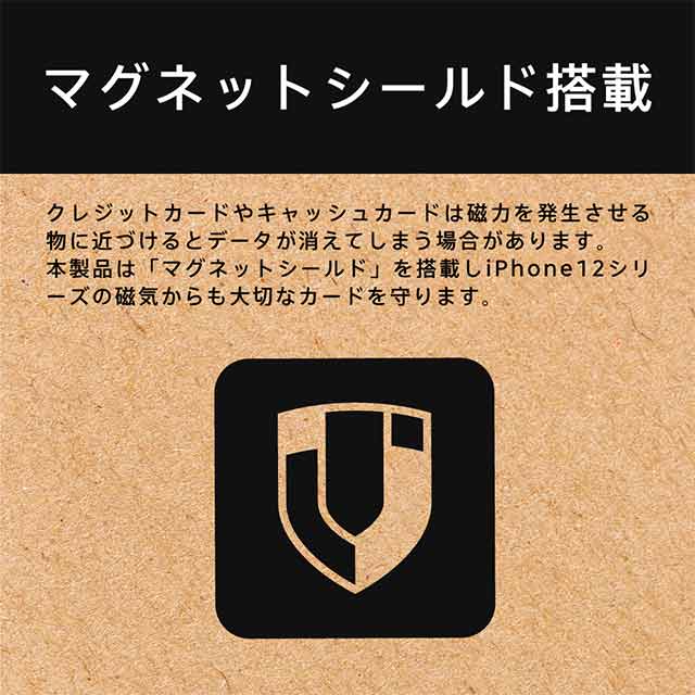【iPhone】MagSafe対応カードウォレット (ブラウン)サブ画像