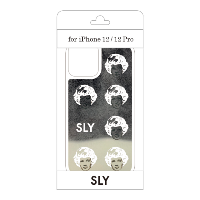 【iPhone12/12 Pro ケース】SLY ネオンサンドケース face (白×黒)サブ画像
