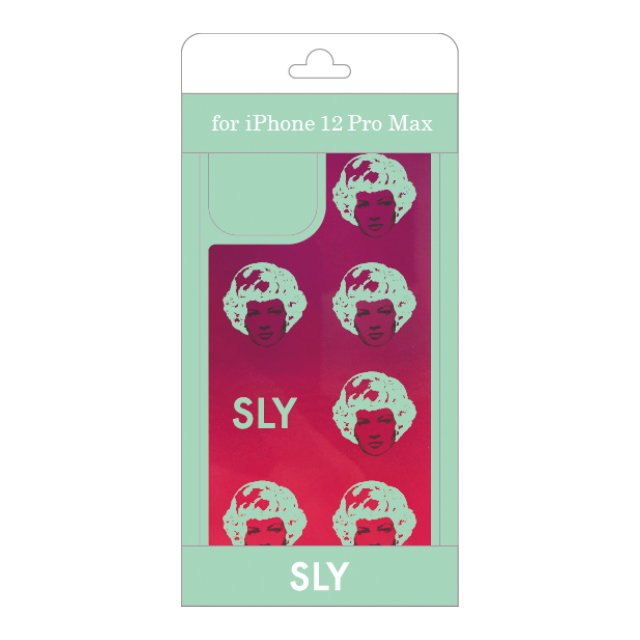 【iPhone12 Pro Max ケース】SLY ネオンサンドケース face (ピンク×紫)サブ画像