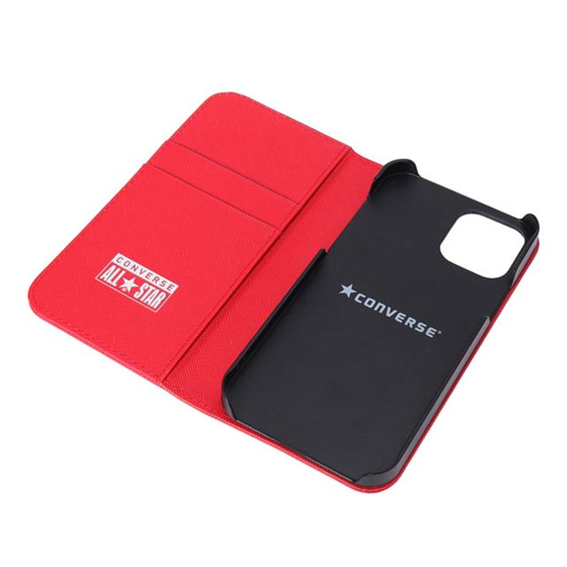 【iPhone12/12 Pro ケース】Logo PU Leather Book Type Case (RED)goods_nameサブ画像