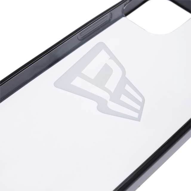 【iPhone12 mini ケース】Flag Logo(WHT) Hybrid Clear Back Caseサブ画像