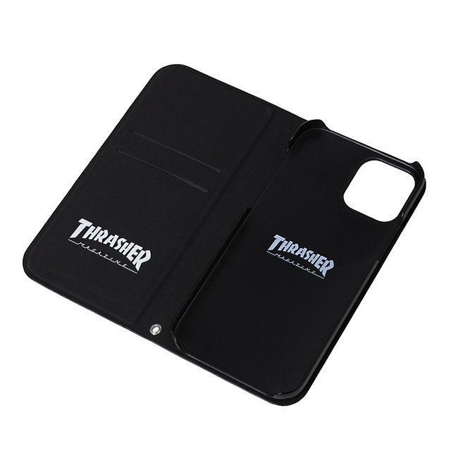 【iPhone12/12 Pro ケース】HOME TOWN Logo PU Leather Book Type Case (BLK/BLK)goods_nameサブ画像