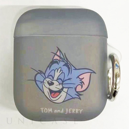 【AirPods(第2/1世代) ケース】TOM and JERRY/ホホエミ AirPodsケース (GY)