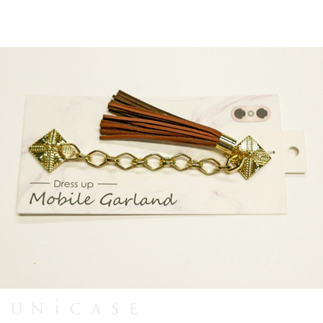 mobile garland IPA-0051-014 (ブラウン)