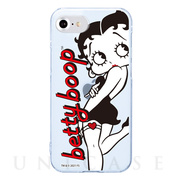 【iPhoneSE(第3/2世代)/8/7/6s/6 ケース】Betty Boop クリアケース (Angle)
