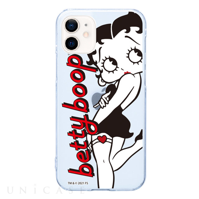 【iPhone11/XR ケース】Betty Boop クリアケース (Angle)