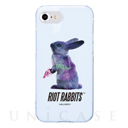 【iPhoneSE(第3/2世代)/8/7/6s/6 ケース】クリアケース (Riot Rabbits)