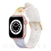 【Apple Watch バンド 41/40/38mm】RIFLE PAPER CO. Apple Watch バンド (Marguerite) for Apple Watch SE(第2/1世代)/Series9/8/7/6/5/4/3/2/1
