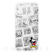 【iPhone12 mini ケース】ディズニー、ディズニー・ピクサーキャラクター IIII fit Crystal Shell (ミッキーマウス)