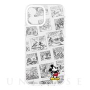 【iPhone12 ケース】ディズニー、ディズニー・ピクサーキャラクター IIII fit Crystal Shell (ミッキーマウス)
