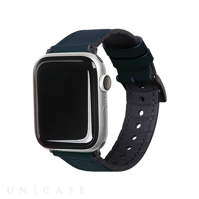 【Apple Watch バンド 41/40/38mm】GENUINE LEATHER STRAP AIR (ディープグリーン) for Apple Watch SE(第2/1世代)/Series9/8/7/6/5/4/3/2/1