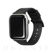【Apple Watch バンド 41/40/38mm】GENUINE LEATHER STRAP AIR (ブラック) for Apple Watch SE(第2/1世代)/Series9/8/7/6/5/4/3/2/1