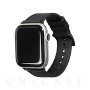 【Apple Watch バンド 49/45/44/42mm】GENUINE LEATHER STRAP AIR (ブラック) for Apple Watch Ultra2/SE(第2/1世代)/Series9/8/7/6/5/4/3/2/1