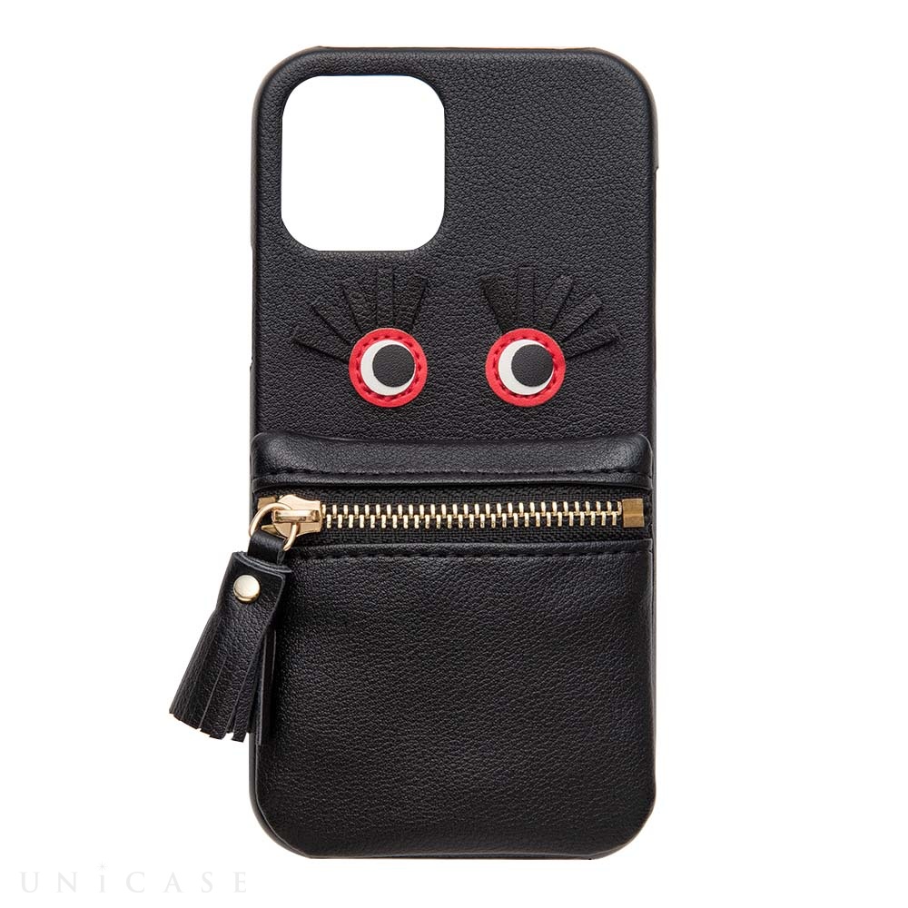 【iPhone12/12 Pro ケース】follow you case for iPhone12/12 Pro (black) 