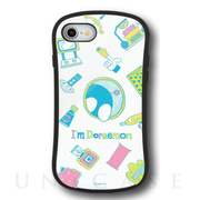 【iPhoneSE(第3/2世代)/8/7/6s/6 ケース】I’m Doraemon ハイブリッドガラスケース (ひみつ道具)