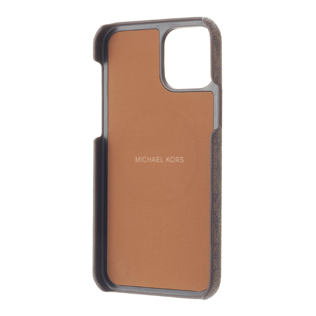 【iPhone12 mini ケース】Slim Wrap Case Signature with Hand Strap - MagSafe (Brown)サブ画像