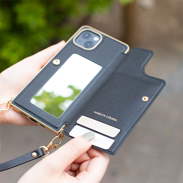 【iPhone13 ケース】Cross Body Case for iPhone13 (pearl silver)サブ画像