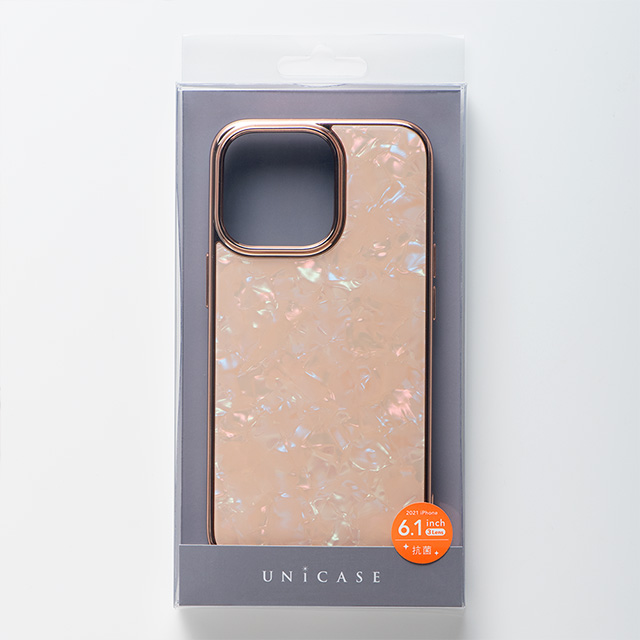 【iPhone13 ケース】Glass Shell Case for iPhone13 (gold)サブ画像