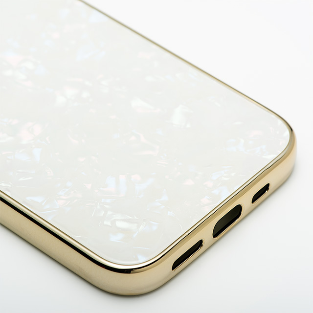 【iPhone13 mini/12 mini ケース】Glass Shell Case for iPhone13 mini (gold)サブ画像