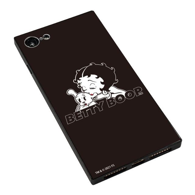 【iPhoneSE(第3/2世代)/8/7 ケース】Betty Boop ガラスケース (BLACK KISS)サブ画像