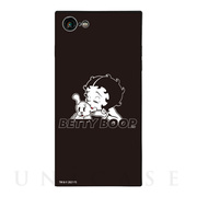 【iPhoneSE(第3/2世代)/8/7 ケース】Betty Boop ガラスケース (BLACK KISS)