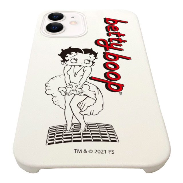 【iPhone12/12 Pro ケース】Betty Boop シリコンケース ホワイト (Monroe)サブ画像