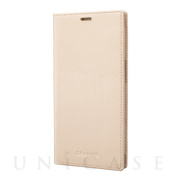 【iPhone13 ケース】Italian Genuine Leather Book Case (Ivory)