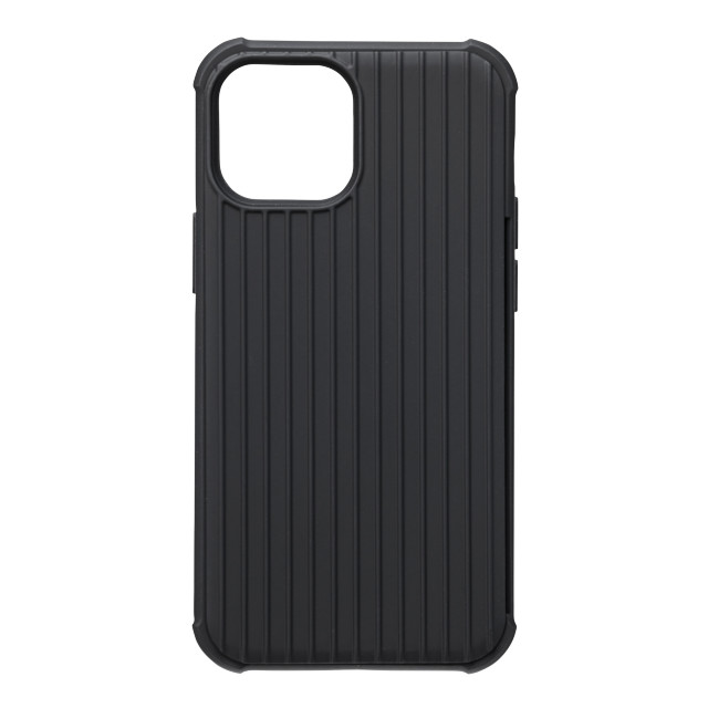 【iPhone13 mini/12 mini ケース】”Rib-Slide” Hybrid Shell Case (Gray)サブ画像