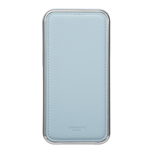 【iPhone13/13 Pro ケース】“Shrink” PU Leather Full Cover Hybrid Shell Case (Light Blue)goods_nameサブ画像