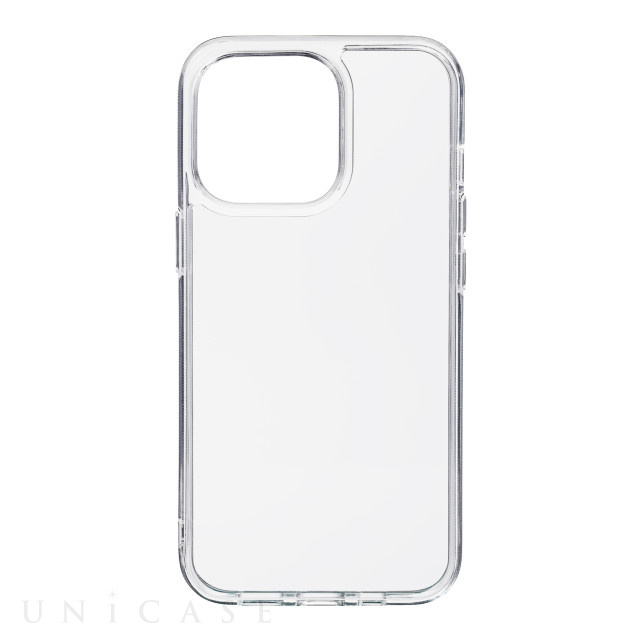 【iPhone13 Pro ケース】“Glassty” Glass Hybrid Shell Case (Clear)