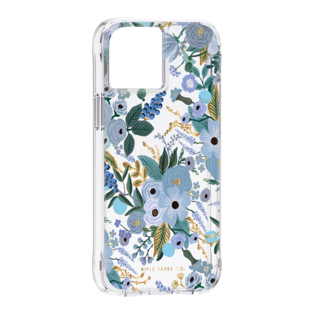 【iPhone13 mini ケース】RIFLE PAPER CO. 抗菌・3.0m落下耐衝撃 (Garden Party Blue)サブ画像