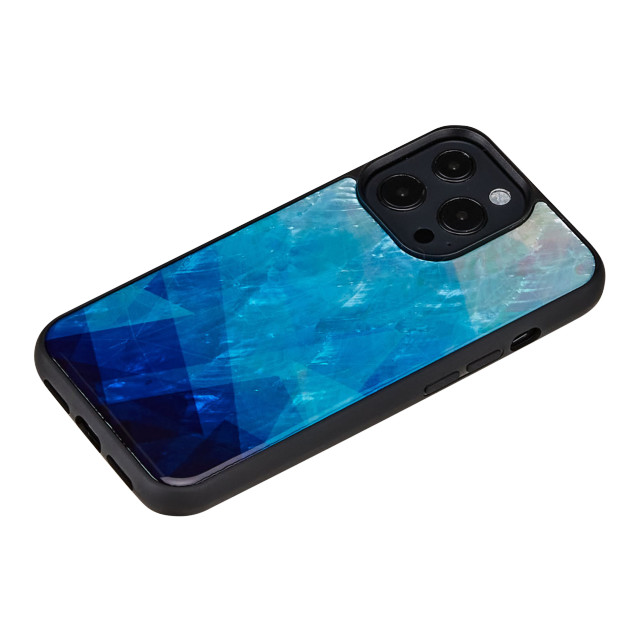 【iPhone13 Pro ケース】天然貝ケース (Blue Lake)サブ画像