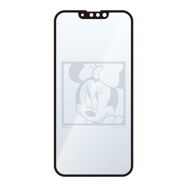 【iPhone13/13 Pro フィルム】抗菌液晶全面保護ガラス (ミニーマウス)サブ画像