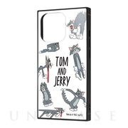 【iPhone13 Pro ケース】トムとジェリー/耐衝撃ハイブリッドケース KAKU (おかしなトム2)