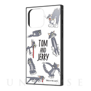 【iPhone13 Pro Max ケース】トムとジェリー/耐衝撃ハイブリッドケース KAKU (おかしなトム2)