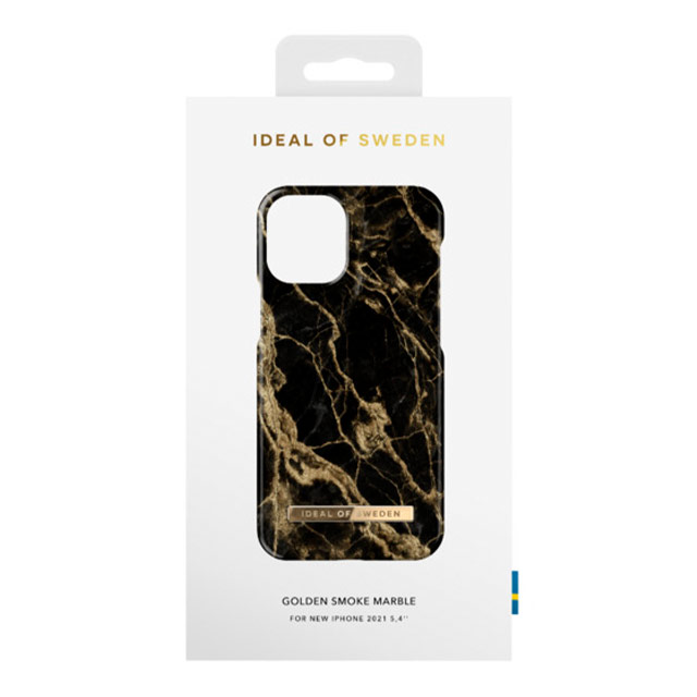 【iPhone13 mini ケース】Fashion Case (Golden Smoke Marble)サブ画像
